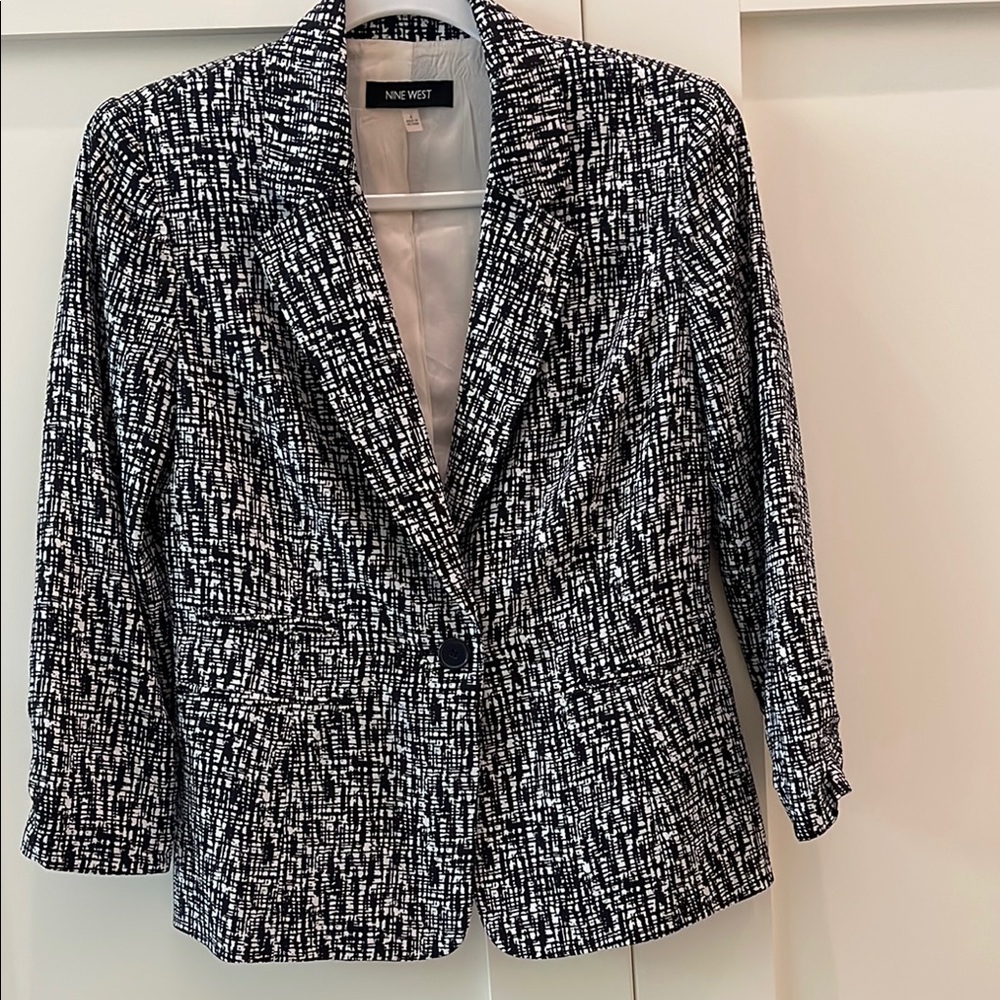 Nine West Monochrome Women's Blazer
